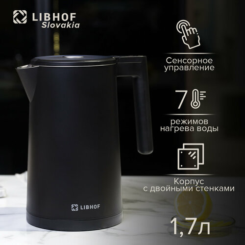 Чайник электрический с подогревом и терморегулятором Libhof EK-1710 ...