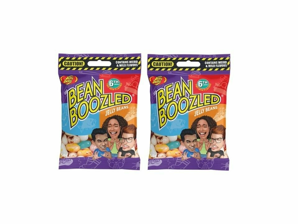 Jelly Belly ассорти Bean Boozled 54г, 6я версия 2 пачки