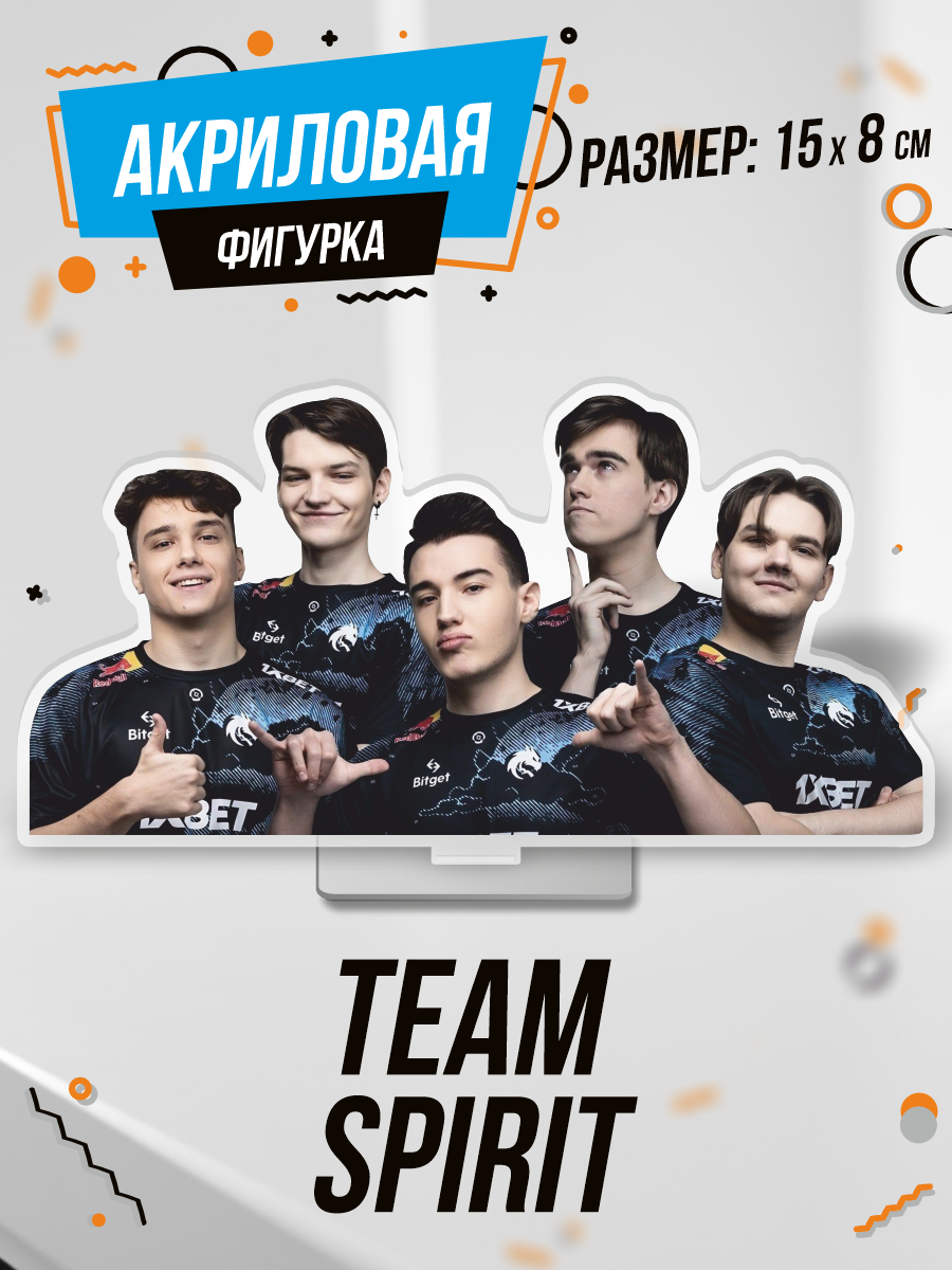Фигурка акриловая Team Spirit Тим Спирит киберспорт