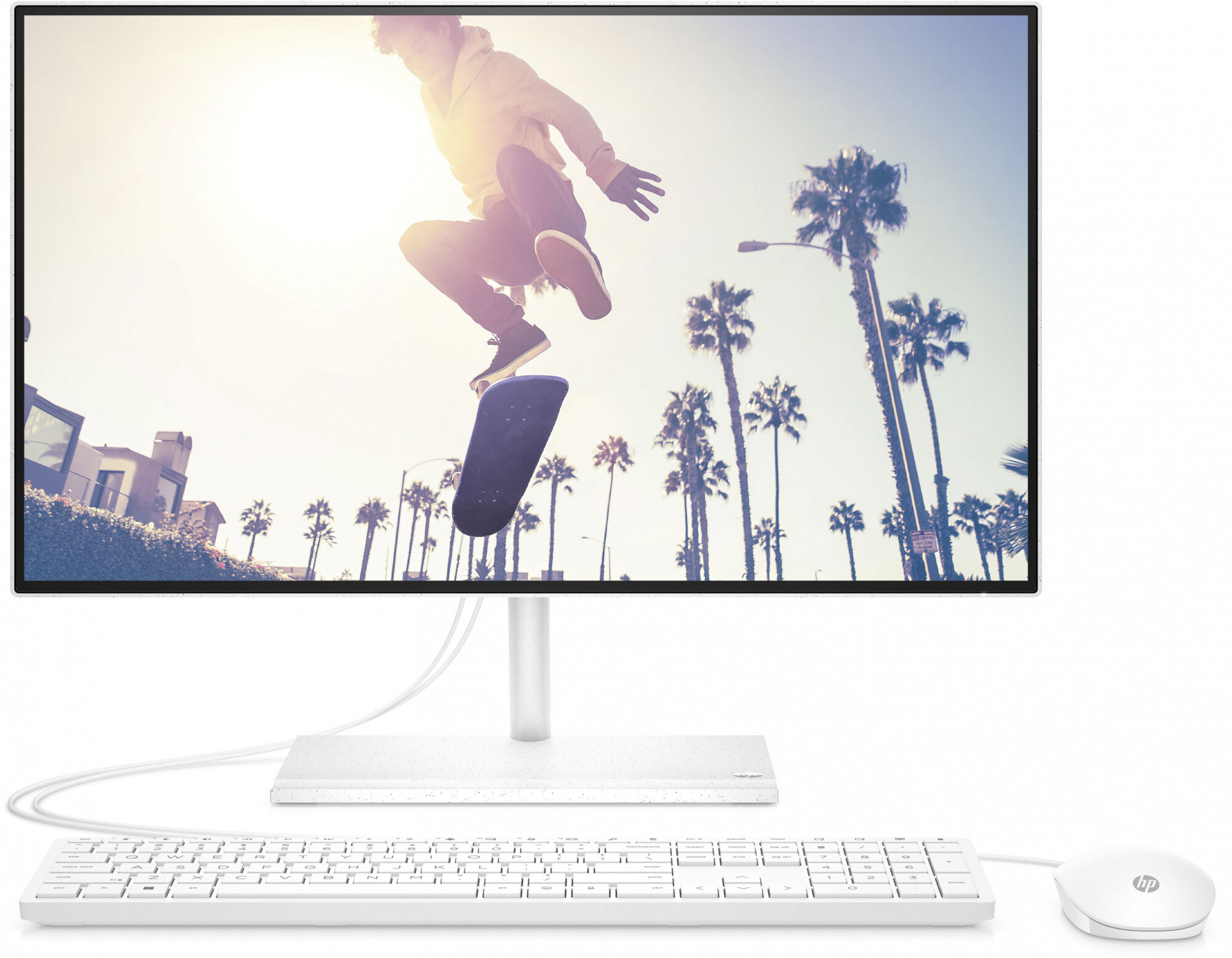 HP 24-cb1038nh [6W1B0EA] White 23.8" {FHD Touch i7-1255U/8Gb/512Gb SSD/ Iris Xe/DOS}