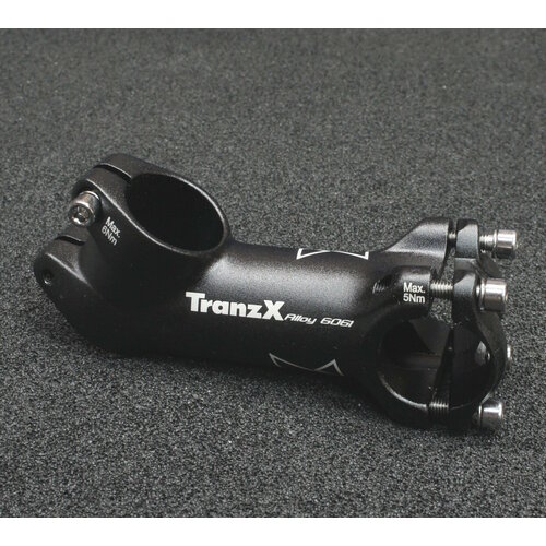 Вынос руля велосипеда Tranz-X 90мм 25,4мм 35 градусов черный
