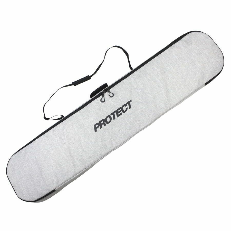 Чехол для сноуборда PROTECT, 156х33х11 см, серый