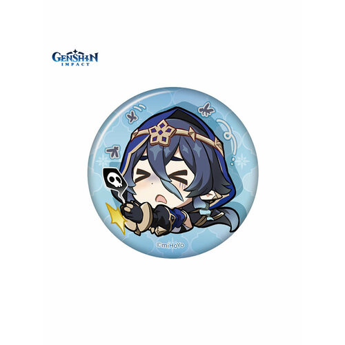 Значок значок genshin impact chibi expressions – sangonomiya can badge