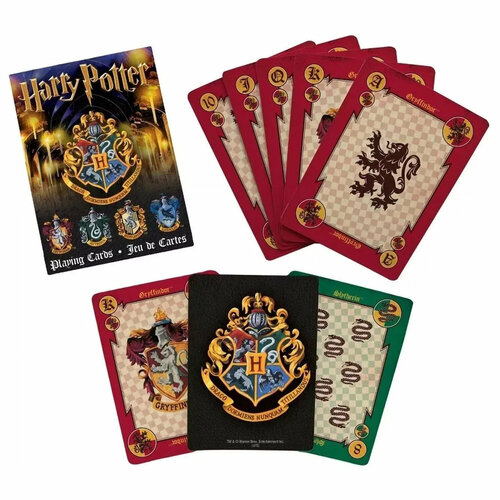 Игральные карты Гарри Поттер 107908 игральные карты для покера с факультетами хогвартса тематика гарри поттер