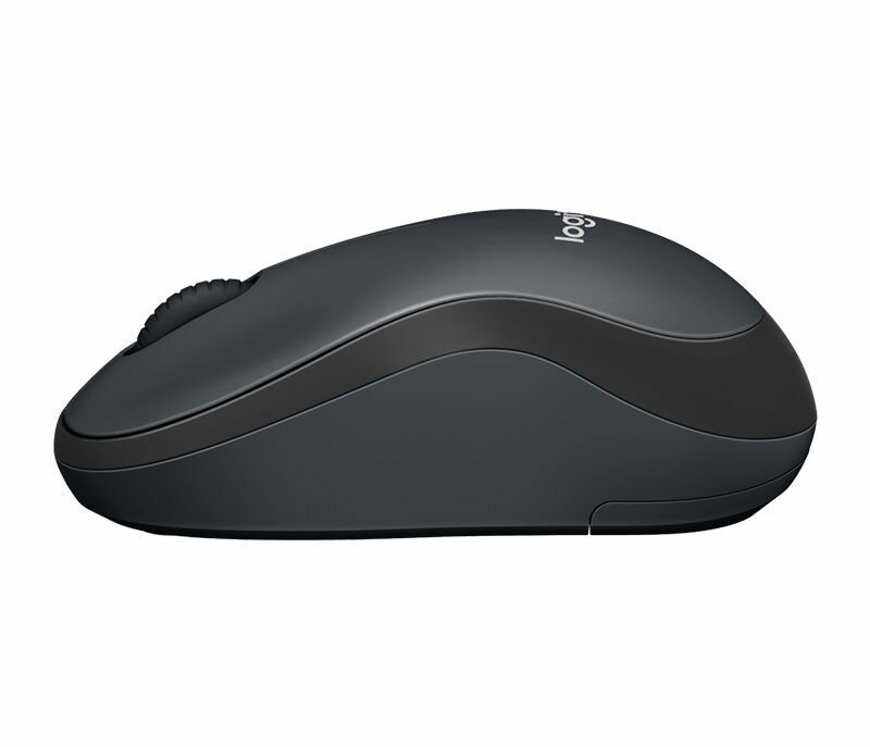 Мышь беспроводная Logitech M220 Silent, 1000dpi, оптическая светодиодная, USB, серый/черный (910-004878/910-004895) — фото 1