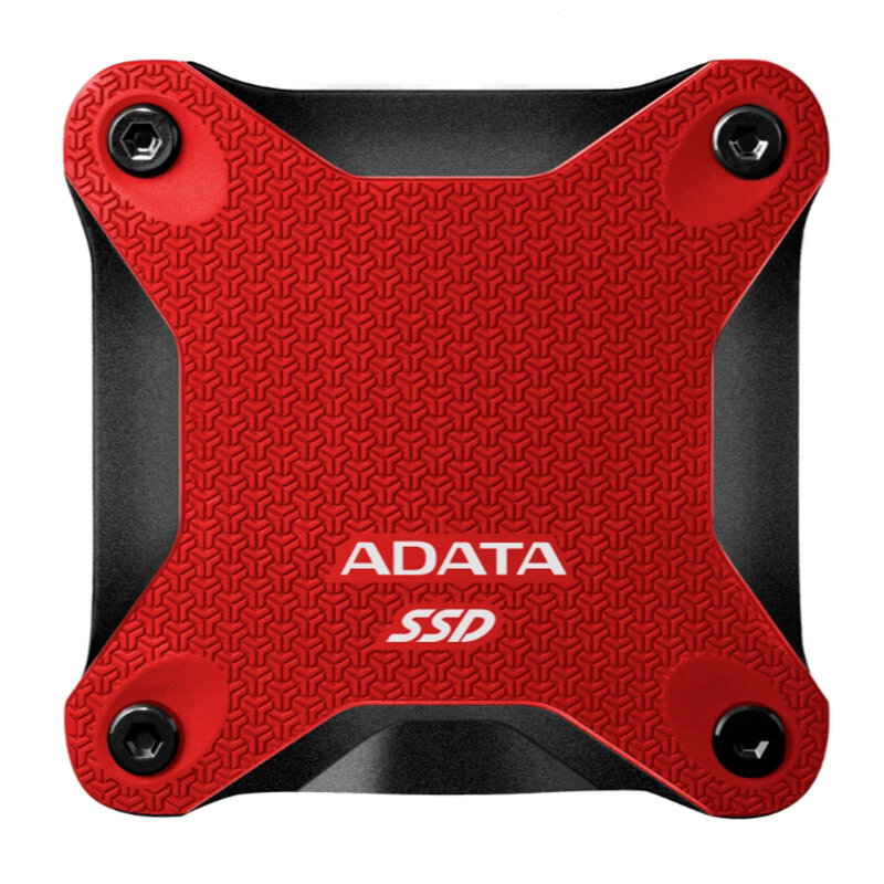 Твердотельный диск 512GB A-data Sd620, External, USB 3.2, [r/w -550/500 MB/s] красный Sd620-512gcrd