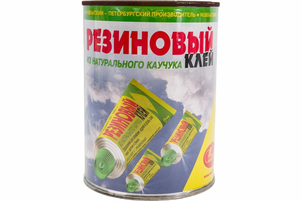 фото Клей НовБытХим, однокомпонентный, 1 л, Резиновый