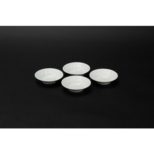 Блюдце для варенья 11 см фарфор Комплект комплект блюдец - 4 шт 676₽