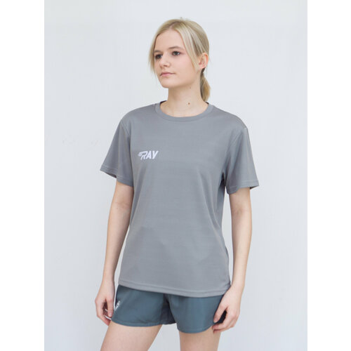 фото Футболка ray, размер 42, серый