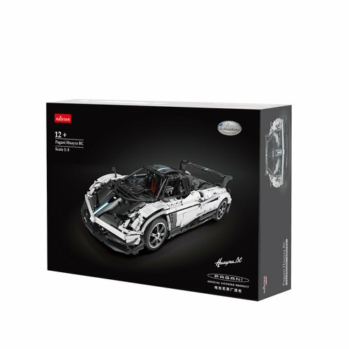 Конструктор Rastar 1:8 Pagani Huayra BC Белый 2934 элементов