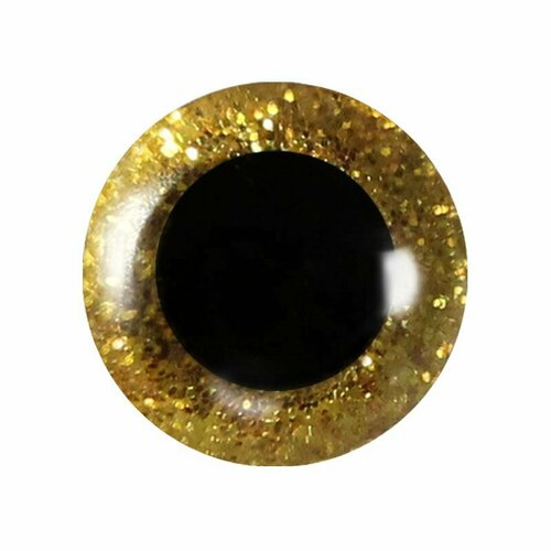 Винтовые глазки с блёстками 14 мм25 пар 262₽