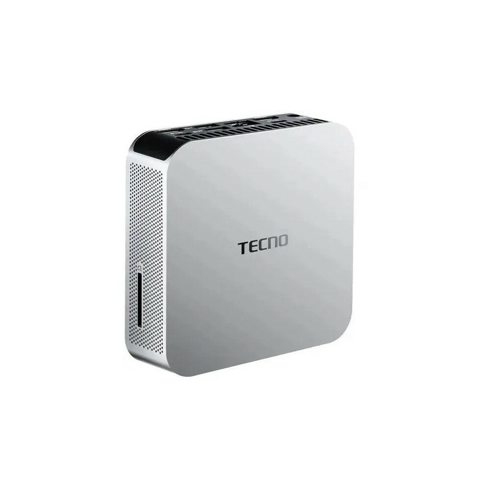 Неттоп TECNO Mega Mini M1 silver (Core i5 12450H/16Gb/512Gb SSD/noDVD/VGA int/W11) (M1 mini i5 16+512G Silver Win)