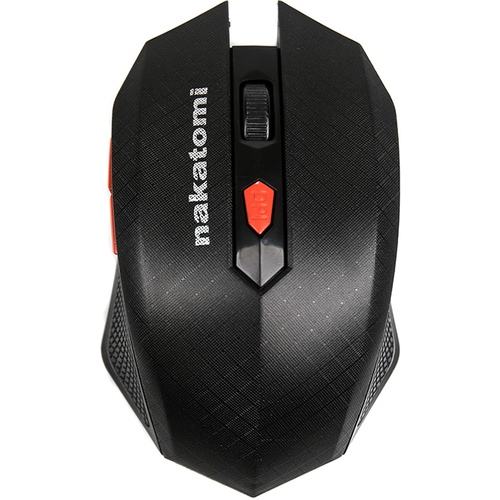 Беспроводная мышь Nakatomi MRON-08UB черный 65400₽