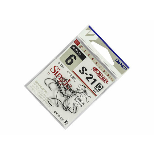 Крючок Owner 51572 S-21 № 6