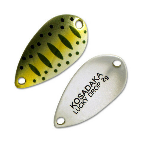 Kosadaka Блесна колеблющаяся KOSADAKA TROUT POLICE LUCKY DROP ( 2гр/400)