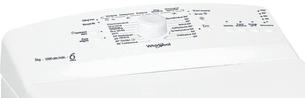 Стиральная машина WHIRLPOOL TOP-LOAD TDLR5030LPLN, белый - фотография № 4