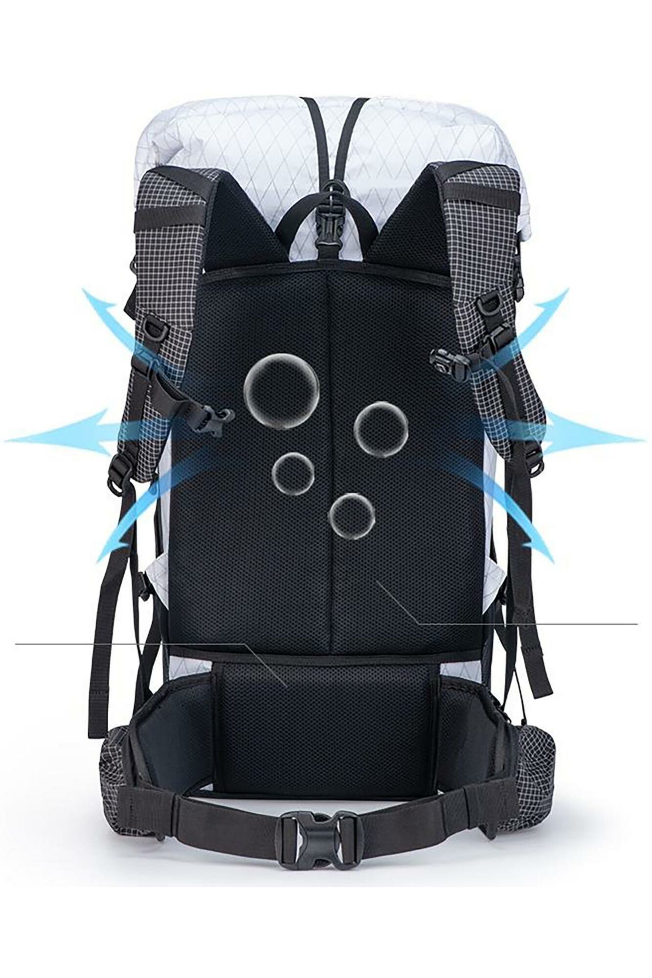 Рюкзак Naturehike XPAC 45+5L, grey