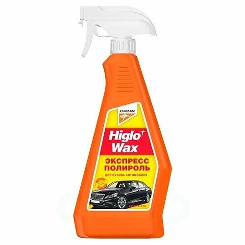 Полироль для кузова KANGAROO Higlo Wax 650 мл триггер жидкая 744₽