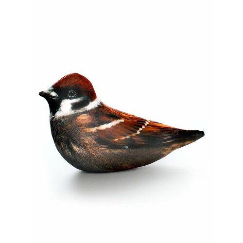 Реалистичная подушка-антистресс птица Воробей 379₽