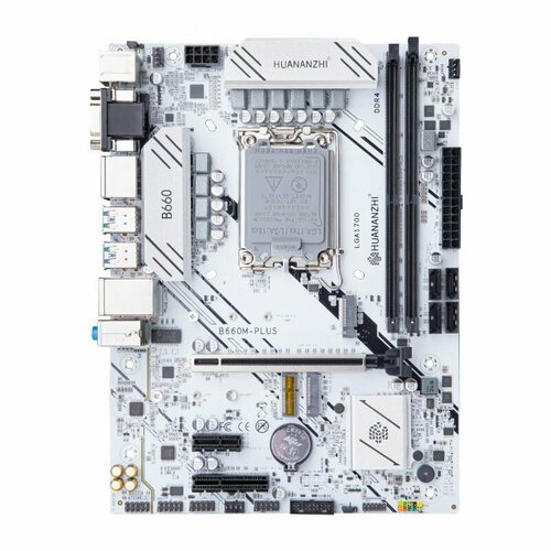 Материнская плата HUANANZHI B660M-PLUS Socket1700 mATX Retail 1636400₽