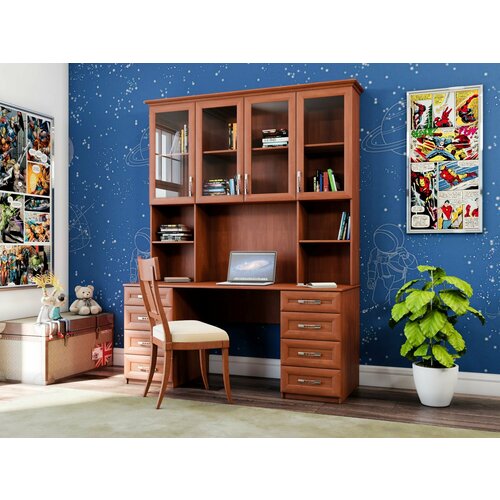 Компьютерный стол Триан 4 176х218х60 ольха 28350₽