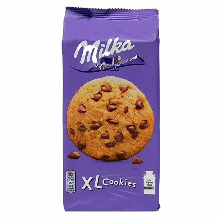 Печенье Milka XL Cookies (Германия), 184 г