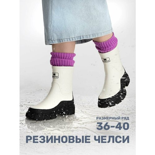 фото Сапоги nikastyle 16м15524, полнота 4 (ru)/ на узкую и среднюю стопу, размер 36, белый