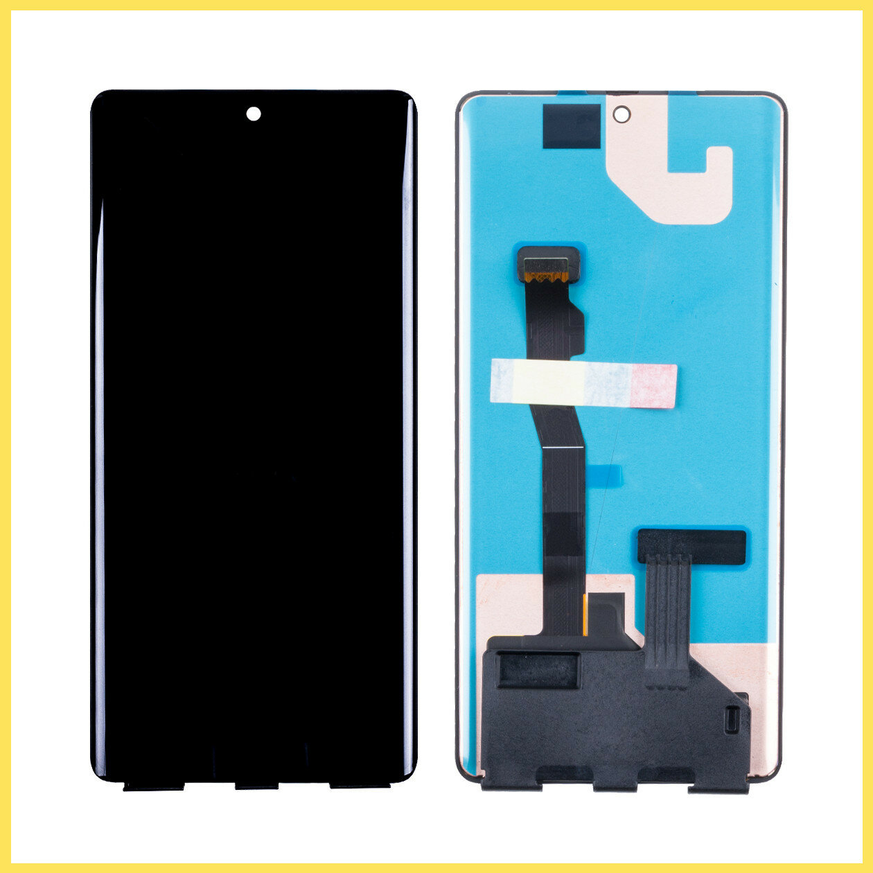 Дисплей (экран) для Huawei Nova 10 в сборе с тачскрином (NCO-LX1) Черный - (AMOLED)