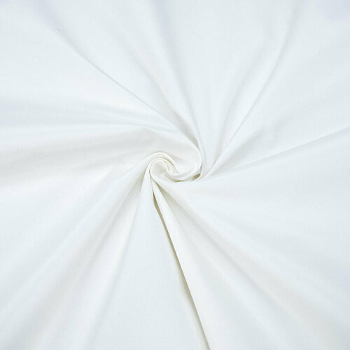 Ткань для шитья плащевая, 1 Метр ткани, Дюспо 240Т, Покрытие Milky 80 гр/м2, Отрез - 150х400 см, цвет белый