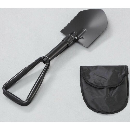 Лопата складная Следопыт в чехле 60 см черная 1321₽