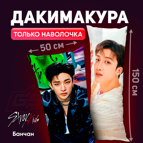 Наволочка для дакимакуры для Дакимакуры Stray Kids Банчан150x50 1200₽