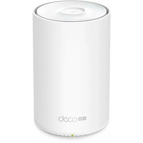 Wi-Fi Mesh система TP-Link Deco X20-4G(1-pack) 802.11ax Wi-Fi 6 /4G ready белый tp link deco x20 4g ax1800 whole home mesh wi fi 6 router build in 300mbps 4g lte advanced modem 3g 4g router ap mode homeshield alexa suppo