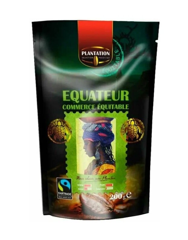 Растворимый кофе Plantation Equateur (Эквадор) 200 гр.