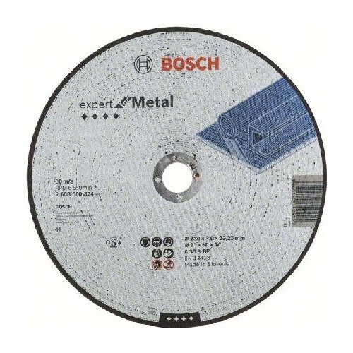Отрезной диск 230мм 2608600324 – Bosch Power Tools – 3165140149495
