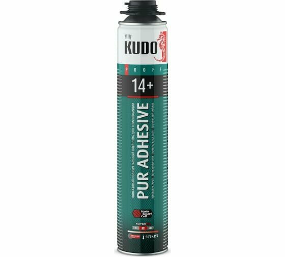 KUDO Клей-пена полиуретановый монтажный профессиональный всесезонный PROFF 14+ APS KUPP10UAPS