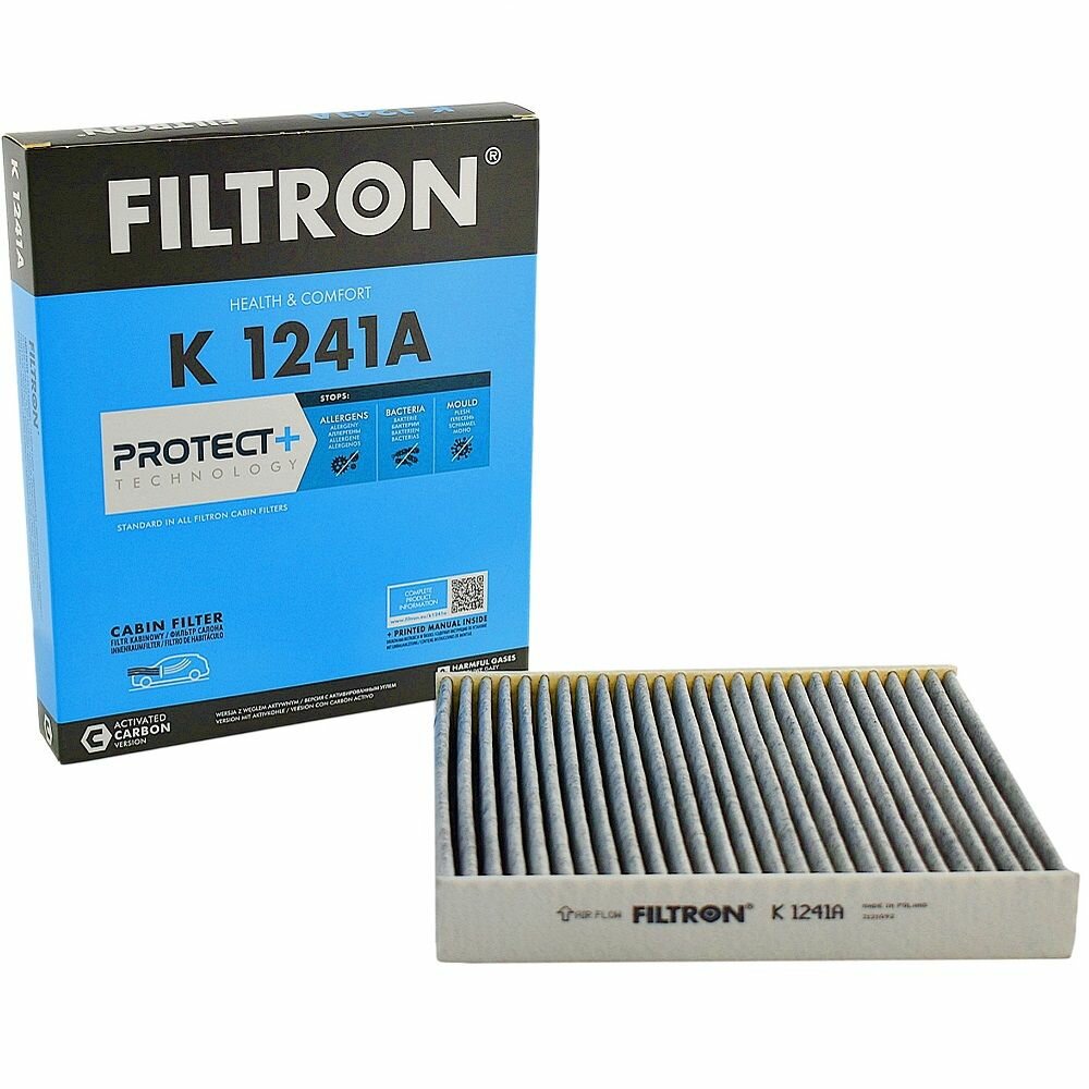 Фильтр салонный угольный FILTRON K1241A