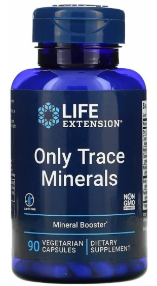 Only Trace Minerals 90 вег капсул (Life Extension)