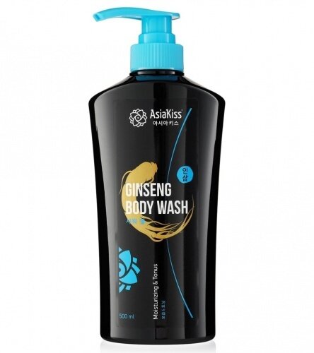 Гель для душа AsiaKiss ginseng body wash с экстрактом женьшеня 500мл AsiaKiss International Corporation - фото №9