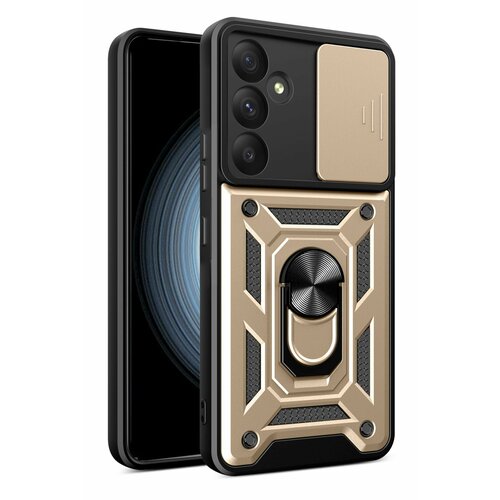 фото Чехол противоударный armors для samsung a55 5g / самсунг а55 5g с защитой камеры (золотой)