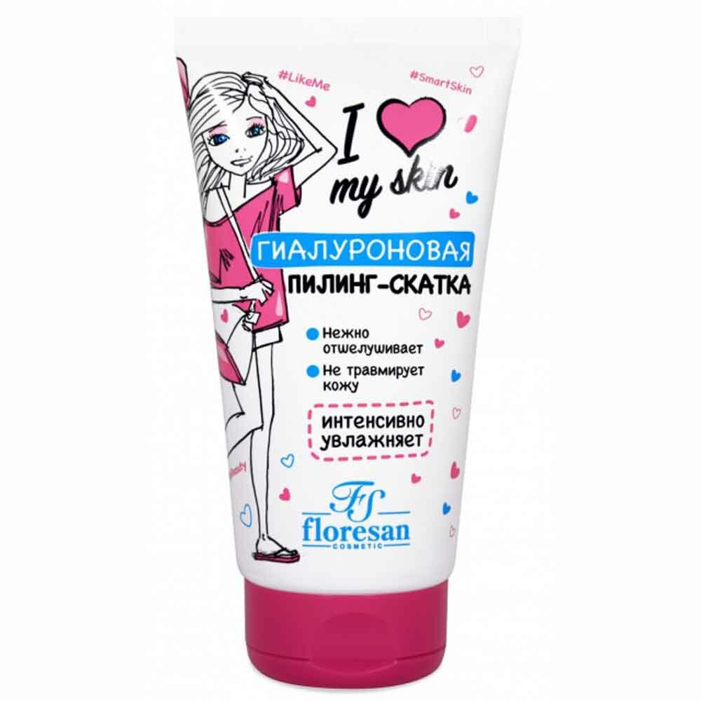 Floresan I love my skin Ф505 Пилинг-скатка Гиалуроновая, 150 мл