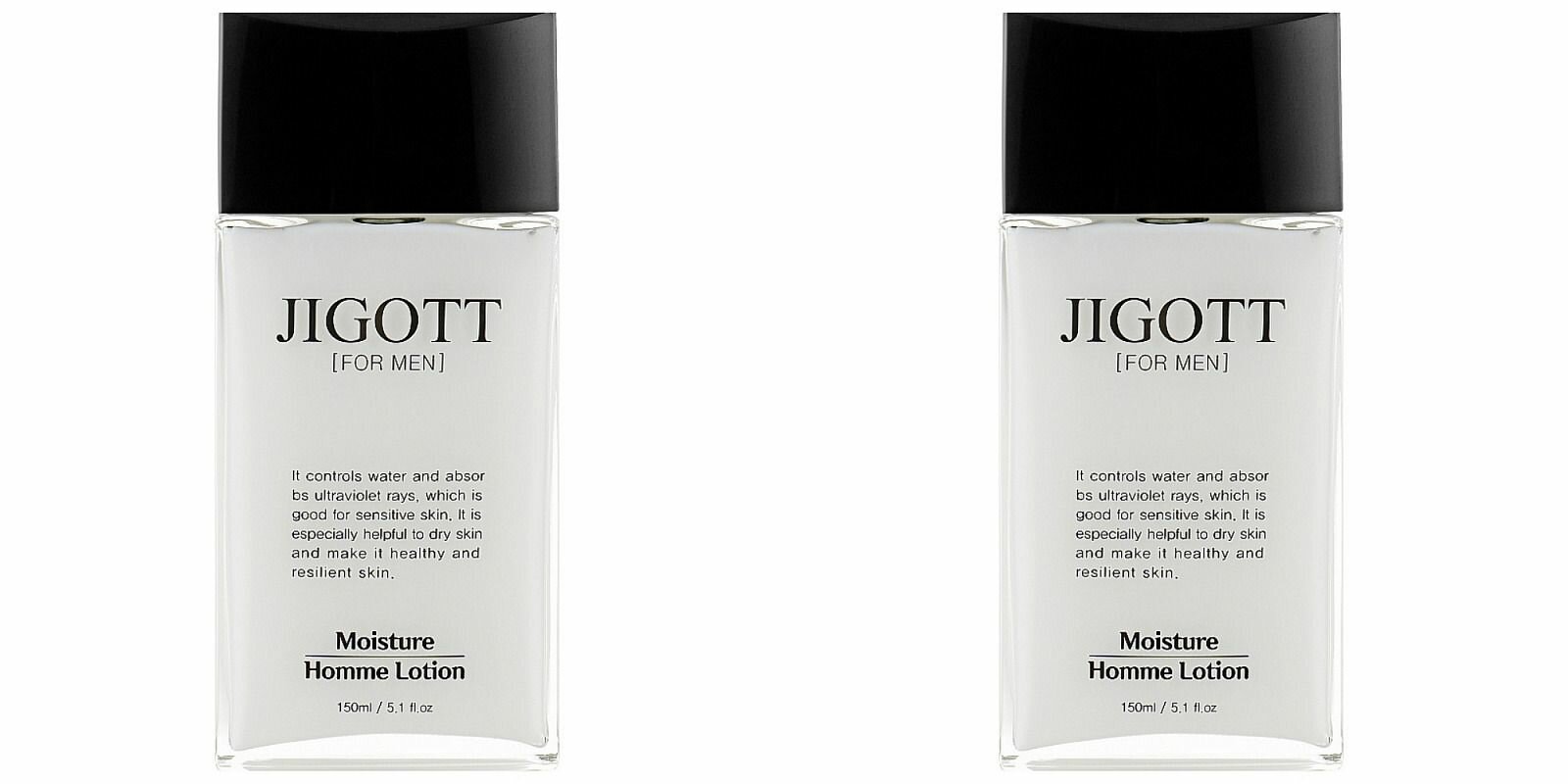 Jigott Лосьон для мужской кожи лица MOISTURE HOMME LOTION, 150 мл, 2 шт