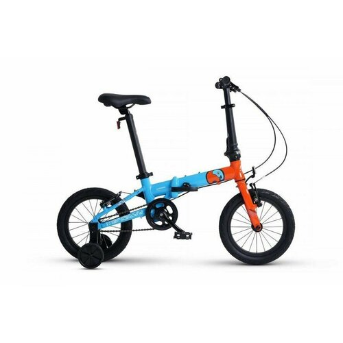 Велосипед Maxiscoo S007 PRO 14 2024 one size синийоранжевый 48900₽