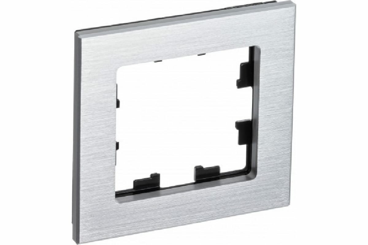 Systeme Electric AtlasDesign Nature Металл серебро Рамка 1-ая ATN312101