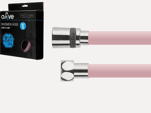 Изображение товара Шланг душевой A-FIVE 150 см (A5-030PNK)