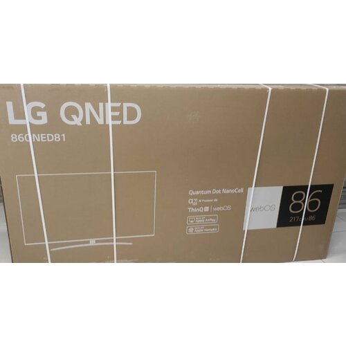86 Телевизор LG 86QNED816QA NanoCell QNED титановый метеорит 22489000₽