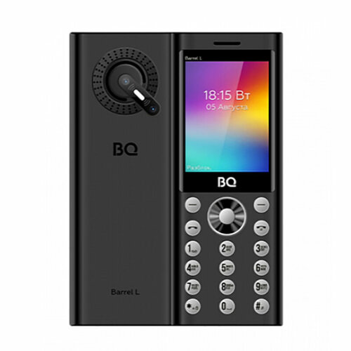 Сотовый телефон BQ 2458 Barrel L Black-Silver 1120₽
