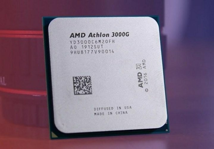 Процессор AMD Athlon 3000G AM4, 2 x 3500 МГц, OEM