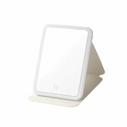 Складное зеркало для макияжа со светодиодной подсветкой и сенсорным экраном 1299₽