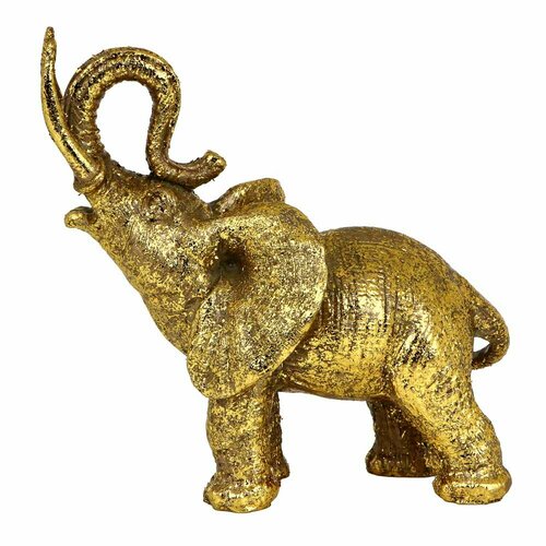 Статуэтка в виде слона 15x9x15 см полистоун 790₽