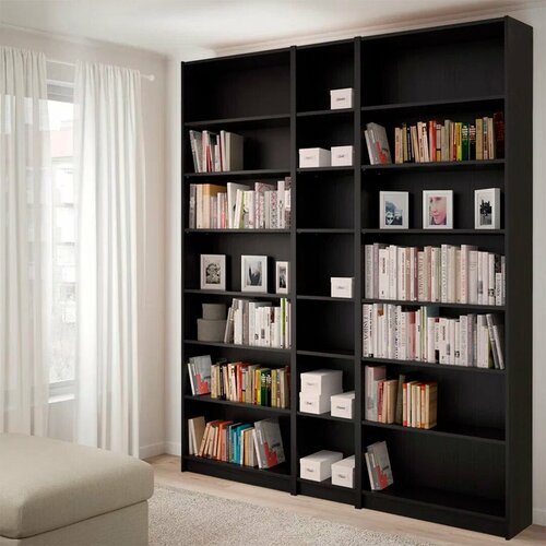 Стеллаж Стоп Мебель Билли 06 размер 200х237х28 Венге 20130₽